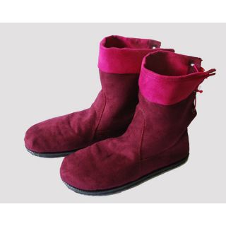 Suede ALASKA fuchsia/amethyste