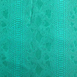 Faux leather COBRA turquoise