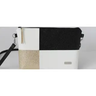 Faux leather ROCKS gold