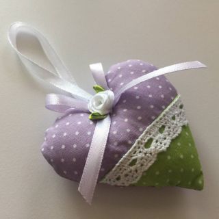 Cotton fabric Petit dots lilac