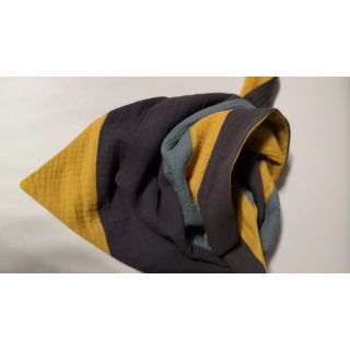 Double gauze/muslin beige ORGANIC