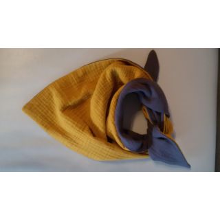Double gauze/muslin beige ORGANIC
