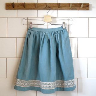 Linen enzyme washed teal