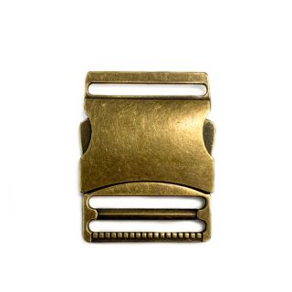 Metal Side Release Buckle 40 mm messing