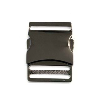 Metal Side Release Buckle 40 mm anthracite