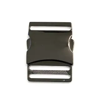 Metal Side Release Buckle 40 mm anthracite