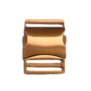 Metal Side Release Buckle 40 mm copper