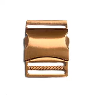 Metal Side Release Buckle 40 mm copper