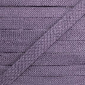Cotton cord flat 13 mm lavender