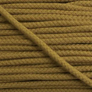 Cotton cord 8 mm golden brown