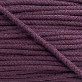 Cotton cord 8 mm violet
