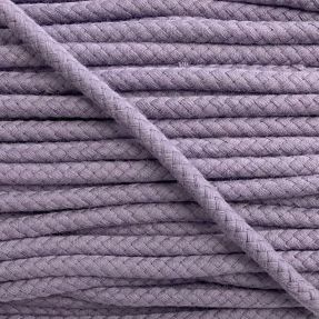 Cotton cord 8 mm lavender