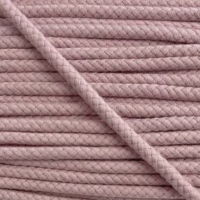 Cotton cord 8 mm washed pink