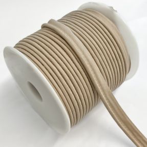 Piping tape 100% cotton sand