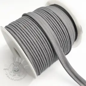 Piping tape 100% cotton grey