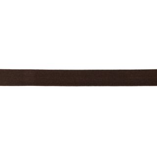 Bias binding jersey dark mocha