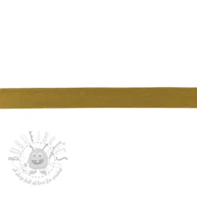 Bias binding jersey golden brown