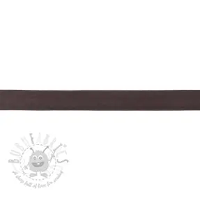 Bias binding jersey mocha