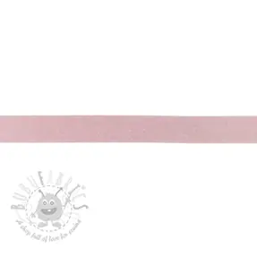 Bias binding jersey washed pink