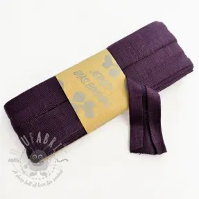 Bias binding elastic viscose - 3 m violet