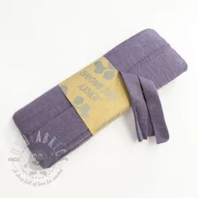 Bias binding elastic viscose - 3 m lavender