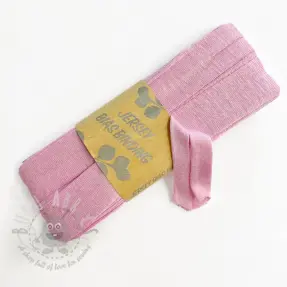 Bias binding elastic viscose - 3 m pink