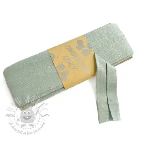 Bias binding elastic viscose - 3 m mint