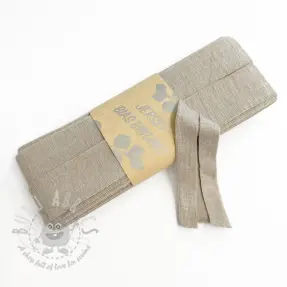 Bias binding elastic viscose - 3 m pebble