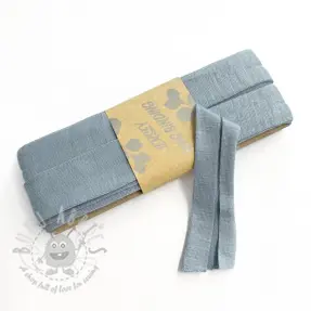 Bias binding elastic viscose - 3 m jeans
