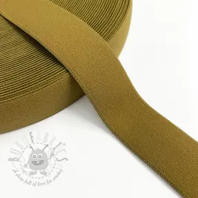 Elastic 3 cm golden brown