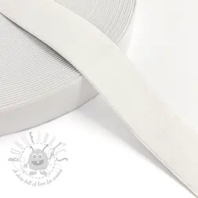 Elastic 3 cm off white