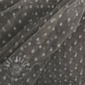 Tulle netting SPOT dark grey