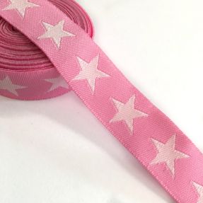 Ribbons Stars pink/light pink