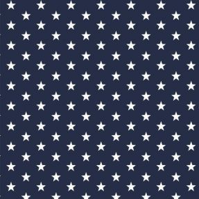 Cotton fabric Petit stars navy