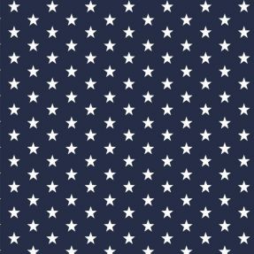 Cotton fabric Petit stars navy