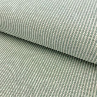 Decoration fabric DOBBY Colored stripe soft green