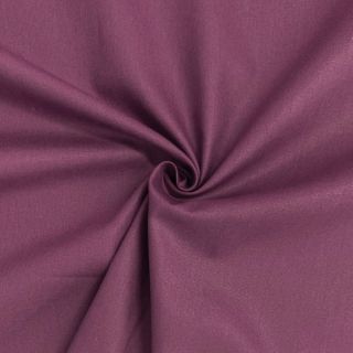 Cotton poplin aubergine