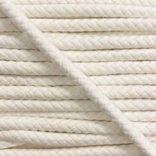 Cotton cord 8 mm off white