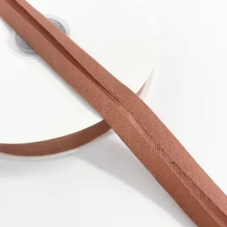 Bias binding cotton dark salmon