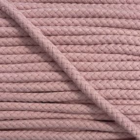 Cotton cord 8 mm old pink