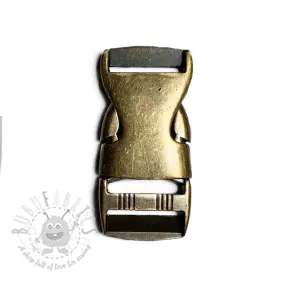 Metal Side Release Buckle 25 mm messing