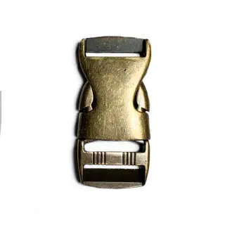 Metal Side Release Buckle 25 mm messing