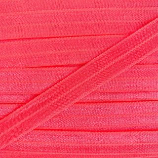 Bias binding elastic 15 mm neon pink