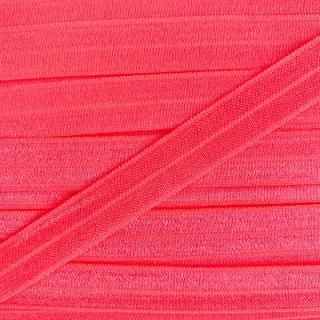 Bias binding elastic 15 mm neon pink
