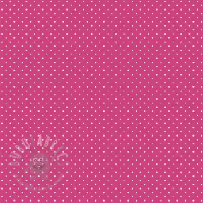 Cotton fabric Petit dots pink