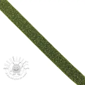 Bias binding LUREX green