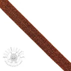 Bias binding LUREX copper