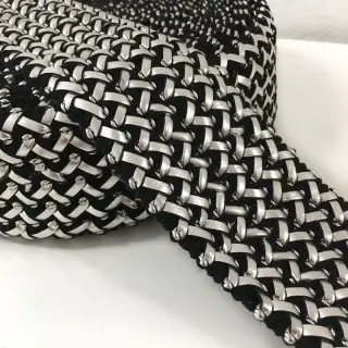 Elastic 6 cm Party silver