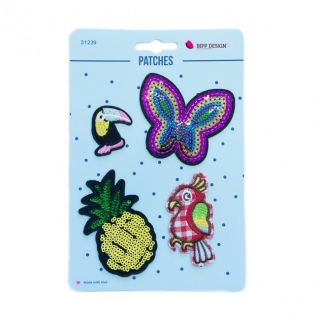 Sticker BIPP Butterfly Pineapple