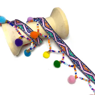 Ribbons Beads 5